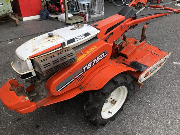 クボタ kubota TG750 管理機 耕運機 を買い取りました！