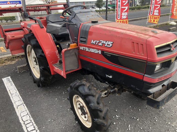 ミツビシ MITSUBISHI トラクター MT245 MT24C 557時間 を買い取りました！