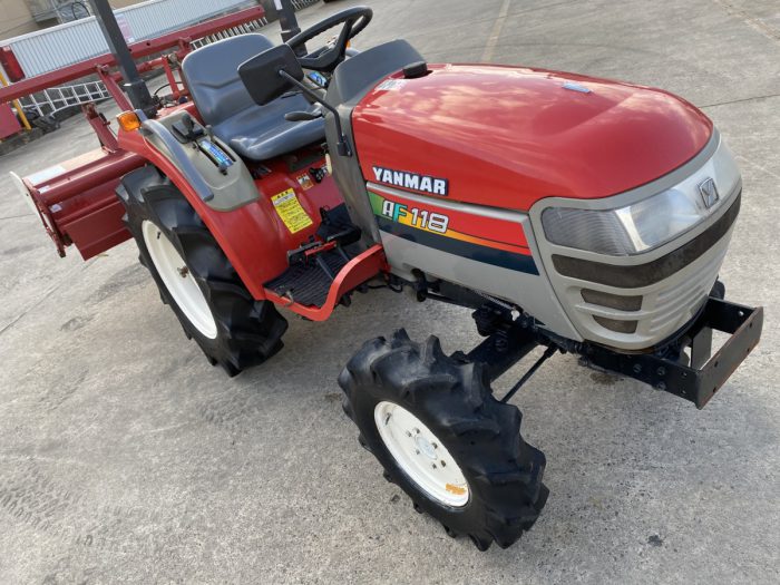 ヤンマー YANMAR トラクター AF118 350時間 を買取ました！