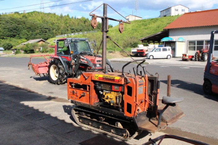 山口農機 林内作業車 林内 運搬車 YX-2203B ディーゼル クランク