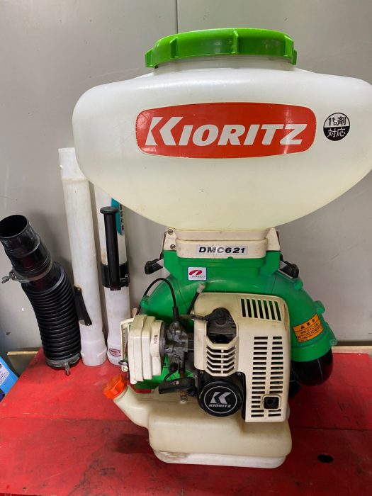 共立 KIORITZ DMC621 エンジン式 動噴 背負式 噴霧器 動力噴霧器 背負噴霧器 農薬散布 散布 を買取ました！