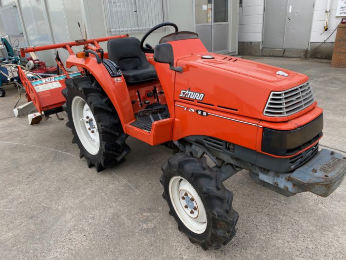 クボタ kubota X-24 トラクター 24馬力 136時間を買取ました！