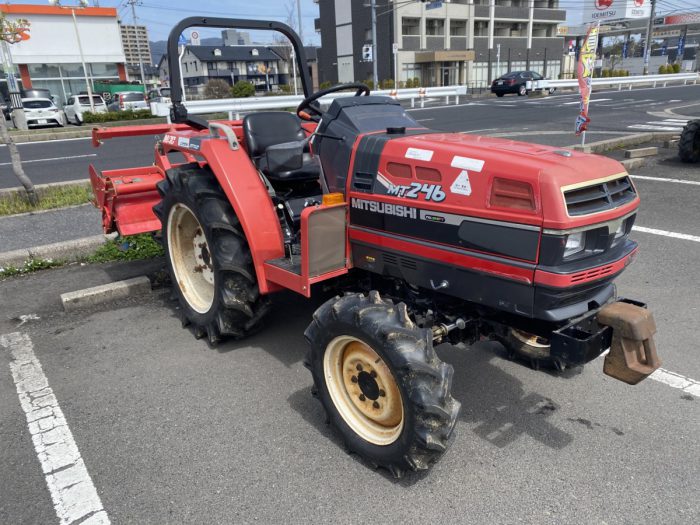 ミツビシ MITSUBISHI トラクター MT245 MT246 783時間 を買取ました！