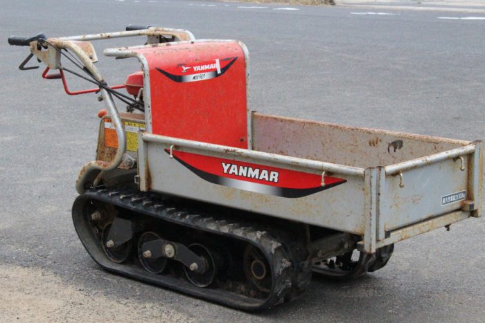 ヤンマー YANMAR 運搬車 MCG901 手動ダンプ 最大積載量300kg リコイル クローラ 荷台拡張 を買取ました！