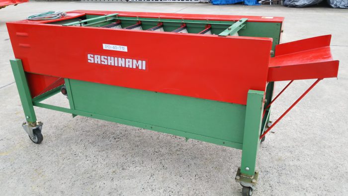 サシナミ 野菜洗浄機 PO-40-7型 磨き機 磨機 単相 100V 指浪製作所 SASHINAMI を買取ました！