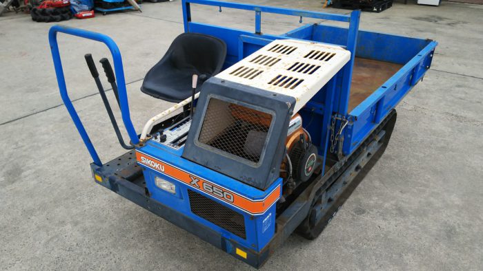 四国製作所 クローラ型運搬車 X650 最大積載量650kg ダンプ機能なし を買取ました！